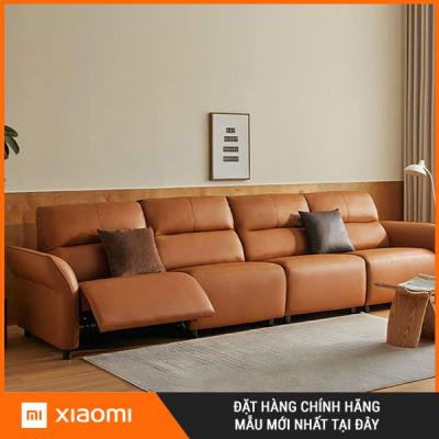 Ghế sofa điện Xiaomi 4 chỗ 8H B6S – Da bò thật từ Mỹ