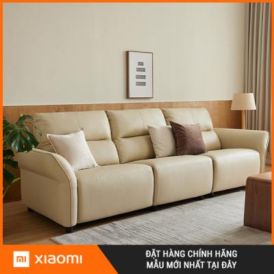 Ghế sofa điện Xiaomi 3 chỗ 8H B6S – Da bò thật từ Mỹ