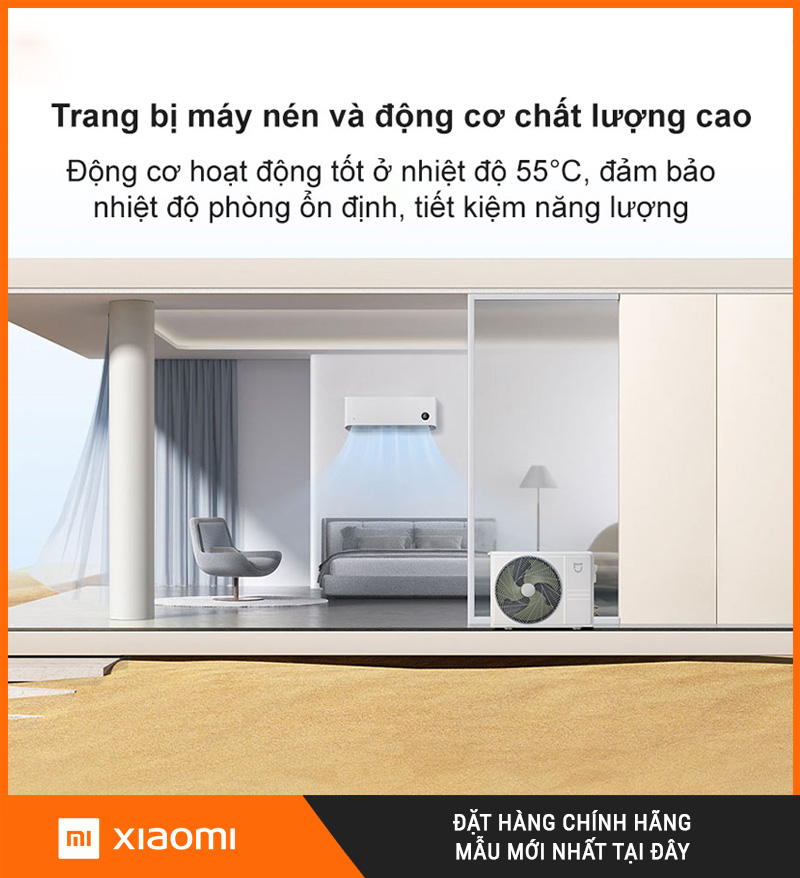 Điều Hòa 1 Chiều Xiaomi Inverter KF-26GW/C2A5 1HP