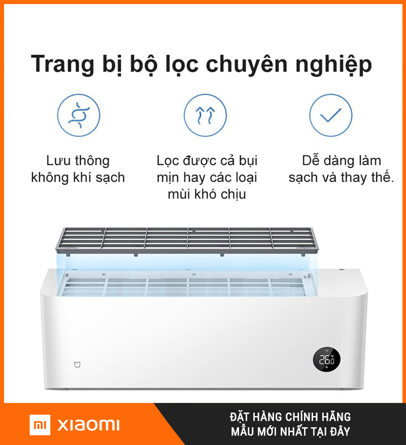 Điều Hòa 1 Chiều Xiaomi Inverter KF-26GW/C2A5 1HP