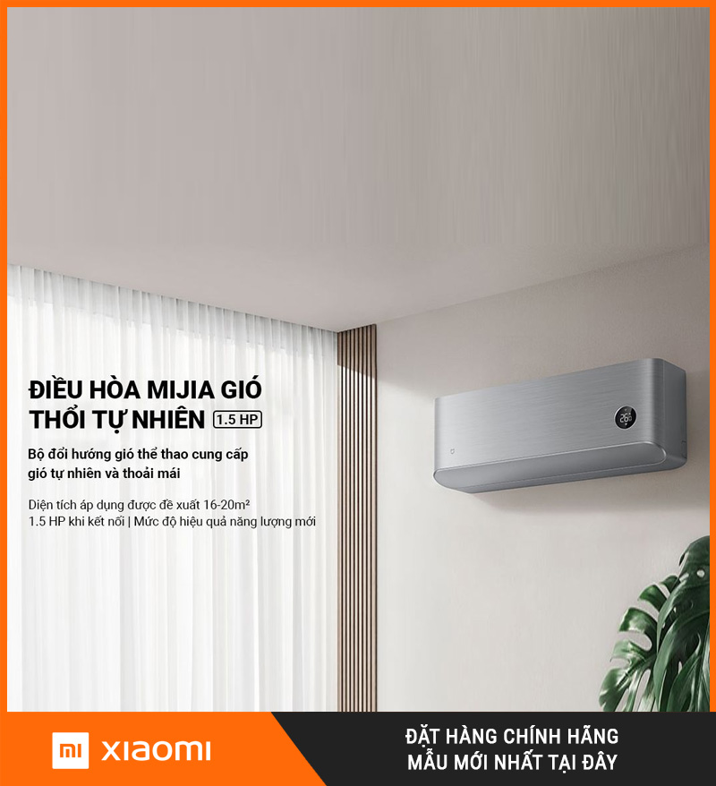 Điều Hòa 2 Chiều Xiaomi Inverter KFR-35GW/M3A1 1.5HP