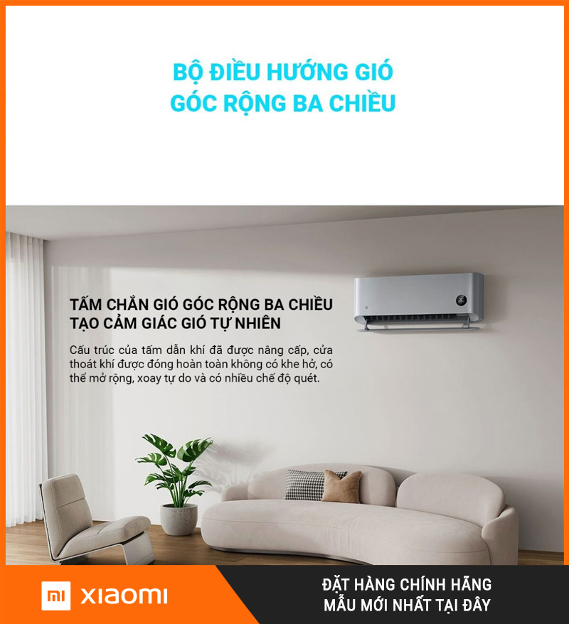 Điều Hòa 2 Chiều Xiaomi Inverter KFR-35GW/M3A1 1.5HP