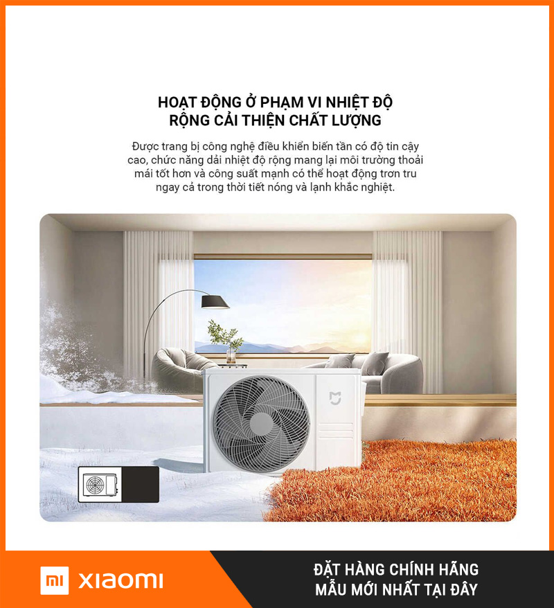 Điều Hòa 2 Chiều Xiaomi Inverter KFR-35GW/M3A1 1.5HP