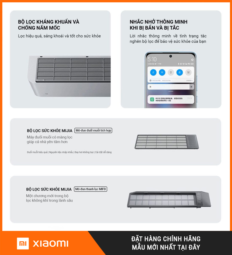 Điều Hòa 2 Chiều Xiaomi Inverter KFR-35GW/M3A1 1.5HP