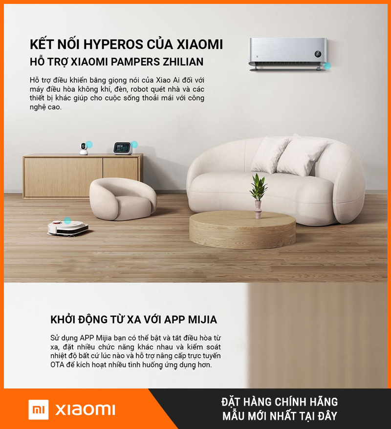 Điều Hòa 2 Chiều Xiaomi Inverter KFR-35GW/M3A1 1.5HP