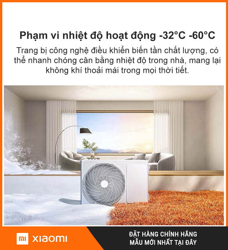 Điều Hòa 2 Chiều Xiaomi Inverter KFR-35GW/N1A1