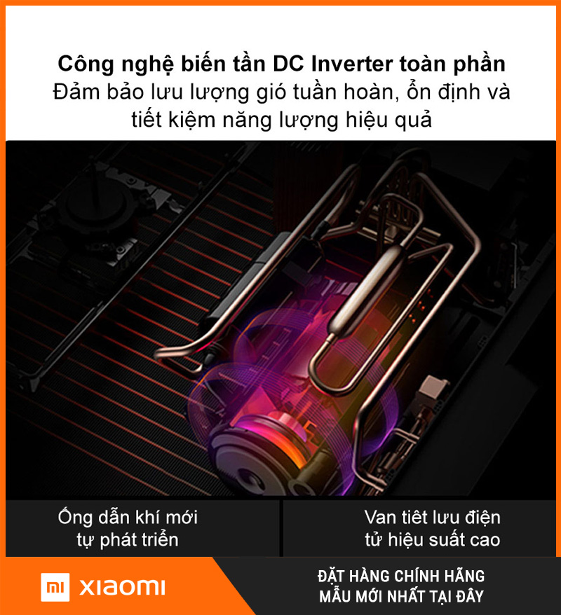 Điều Hòa Inverter Xiaomi KFR-50GW/N2A1 2HP 2 Chiều