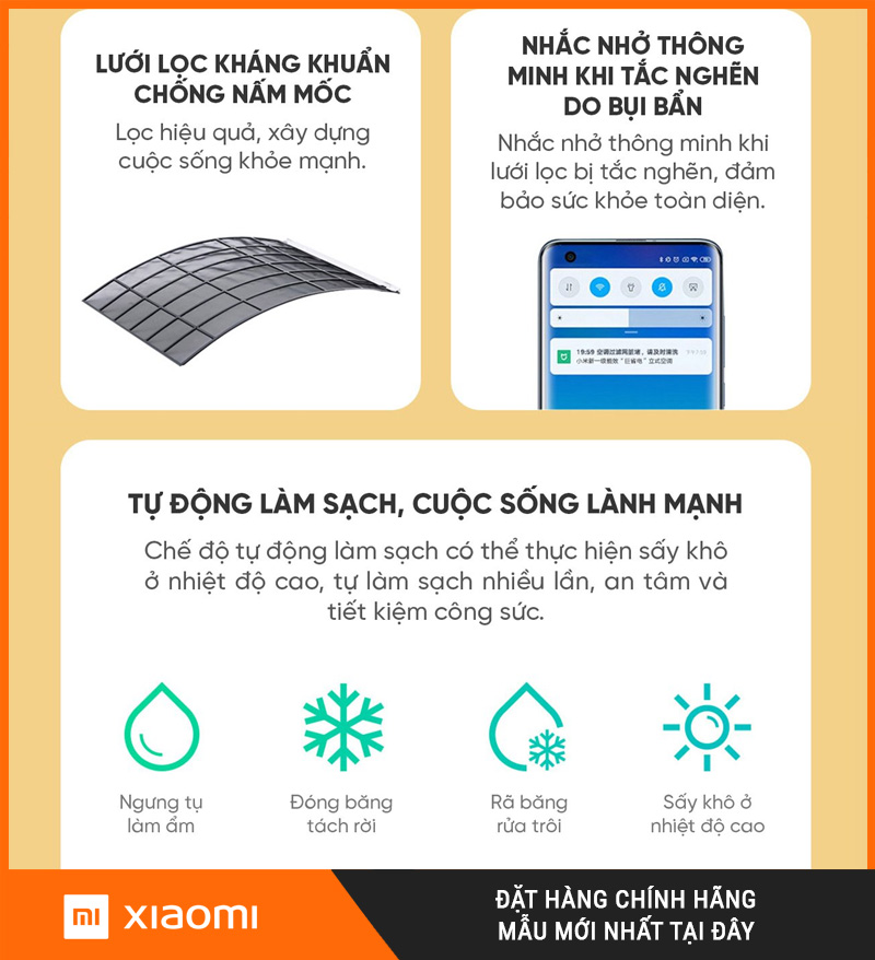 Điều hòa cây Xiaomi Mijia KFR-51LW/N1A1