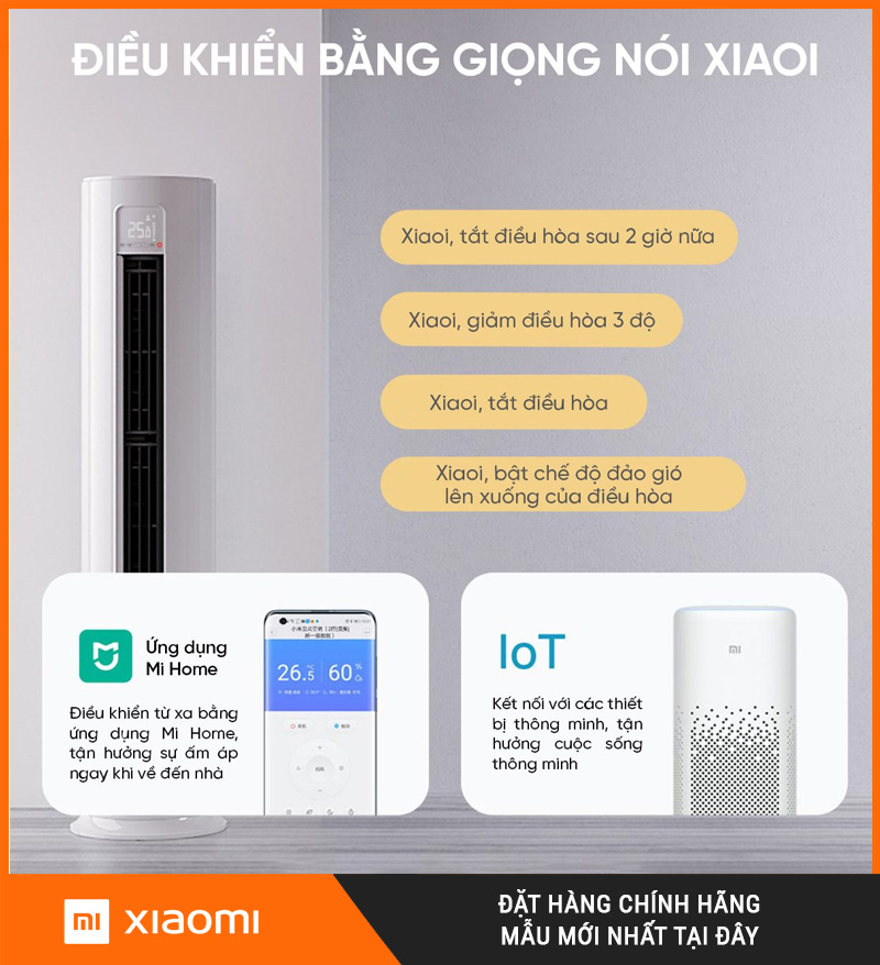 Điều hòa cây Xiaomi Mijia KFR-51LW/N1A1