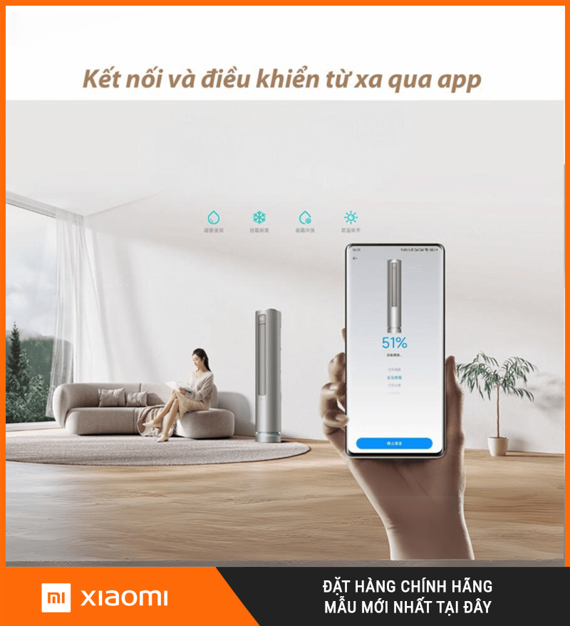 Điều Hòa Cây Xiaomi Mijia KFR-72LW/F2A1 3HP