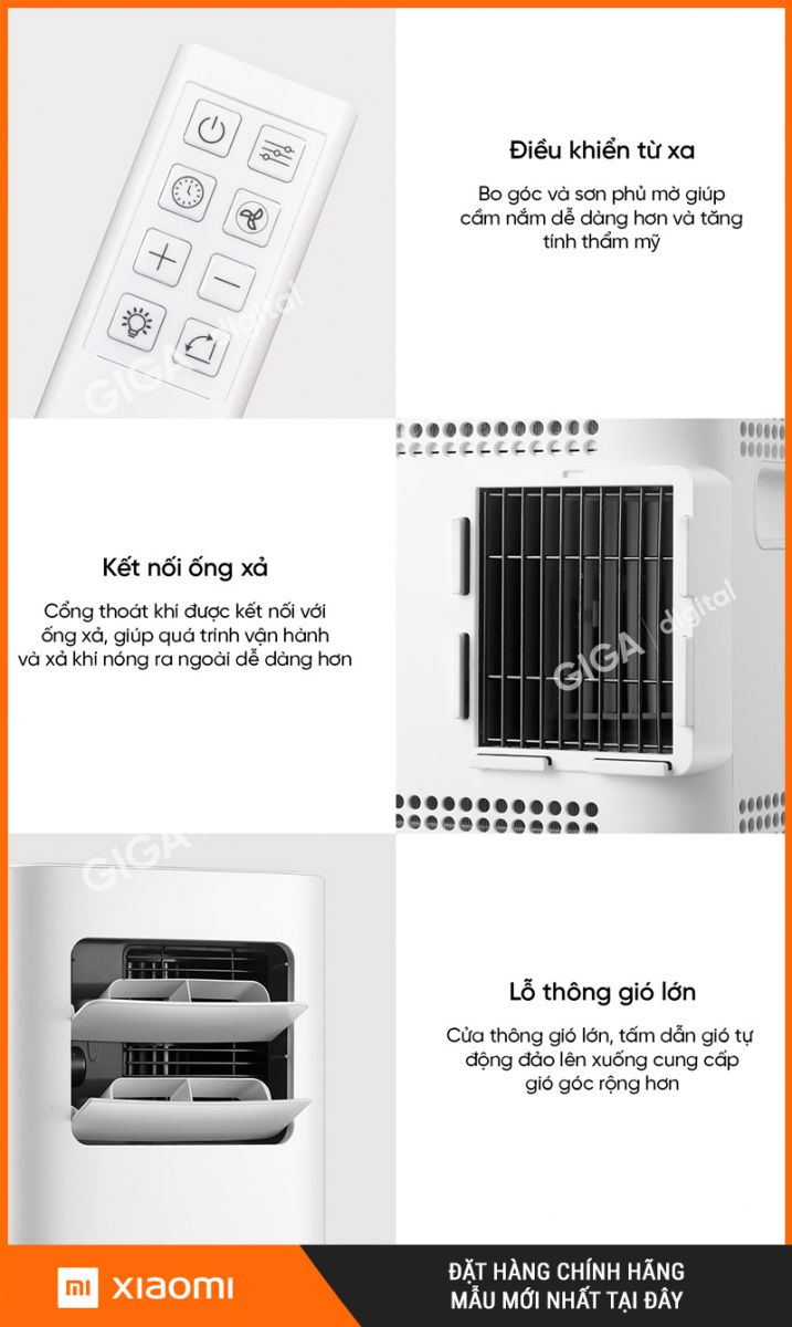 New Widetech KY-26EAW2 New Widetech KY-26EAW2 New Widetech KY-26EAW2 Quạt Điều Hòa Di Động New Widetech KY-26EAW2
