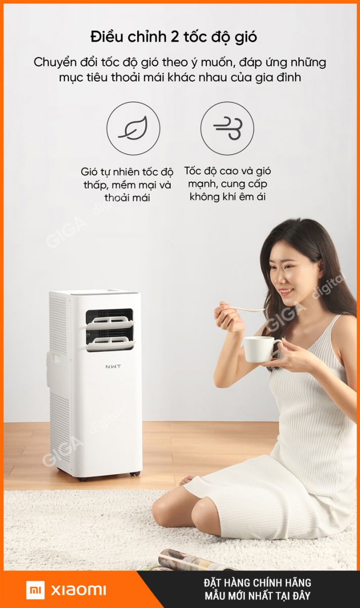 New Widetech KY-26EAW2 New Widetech KY-26EAW2 New Widetech KY-26EAW2 Quạt Điều Hòa Di Động New Widetech KY-26EAW2
