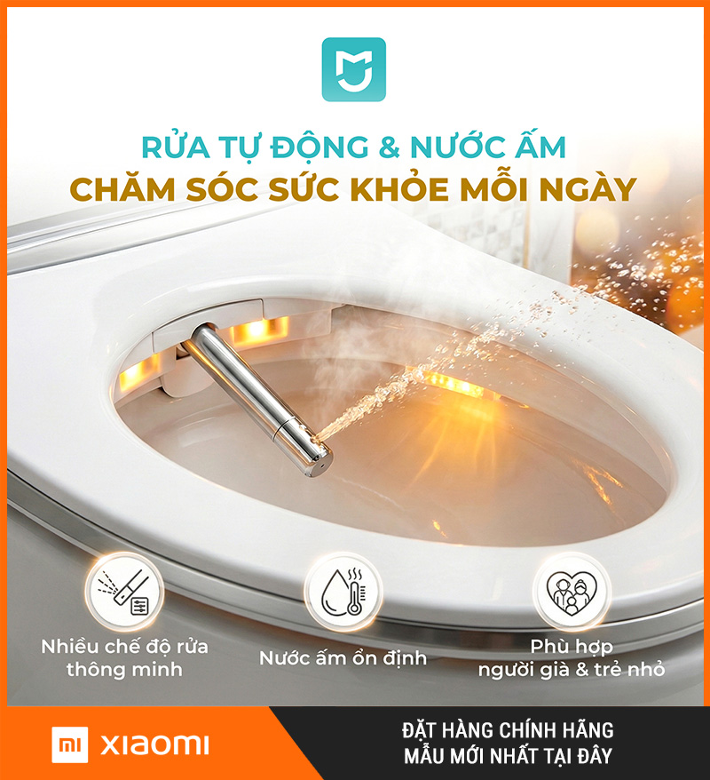 Bồn cầu thông minh Cao Cấp Xiaomi X1 Premium