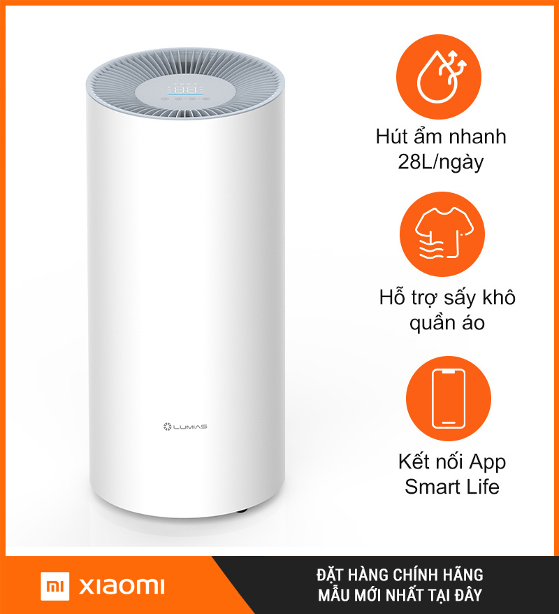 Máy Hút Ẩm Lumias D3T Pro 28L