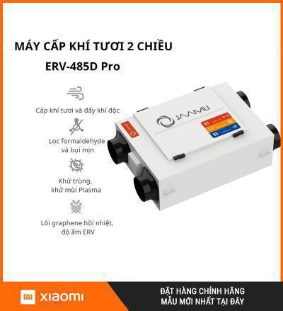 Máy Cấp Khí Tươi 2 Chiều JaamiJ ERV-485D Pro